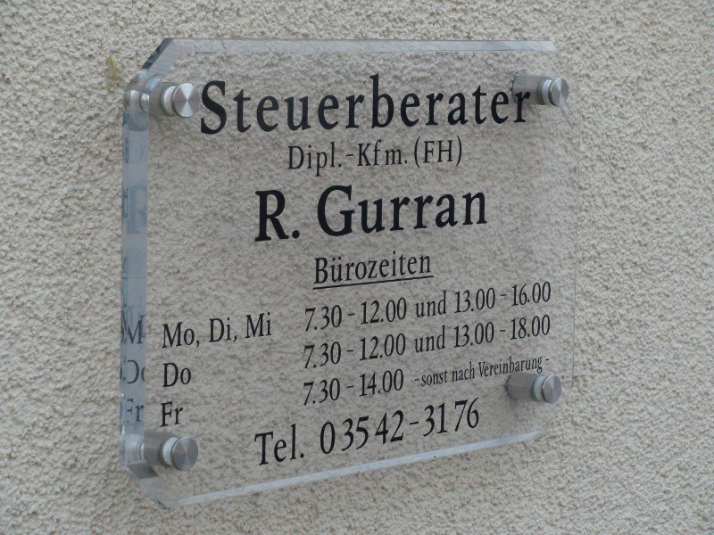 Steuerbüro Gurran Bürozeiten